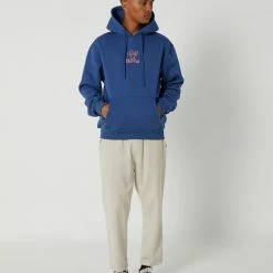 RIVVIA PROJECTS Revival Hood 9 RIVVIA PROJECTS Revival Hood -RVCA shop NAVY MENS CLOTHING RIVVIA PROJECTS HOODIES RFL 23201NAVY 5