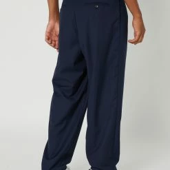 Stussy Volume Pleated Trouser 8 Stussy Volume Pleated Trouser -RVCA shop NAVY MENS CLOTHING STUSSY PANTS ST021601NAVY 4