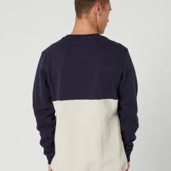 Swell Pivot Fleece Crew -RVCA shop NAVY MENS CLOTHING SWELL HOODIES SWEATS S5224440 NVY 3