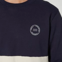 Swell Pivot Fleece Crew -RVCA shop NAVY MENS CLOTHING SWELL HOODIES SWEATS S5224440 NVY 4