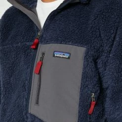 Patagonia Mens Classic Retro-X Jacket 8 Patagonia Mens Classic Retro-X Jacket -RVCA shop NAVY RED MENS CLOTHING PATAGONIA JUMPERS 23056NEWA 4