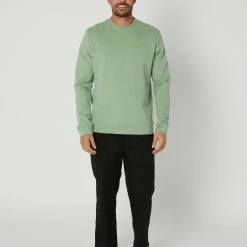 Oakley Vintage Crew Sweatshirt 9 Oakley Vintage Crew Sweatshirt -RVCA shop NEW JADE MENS CLOTHING OAKLEY JUMPERS FOA4043427AN 5