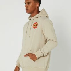 Santa Cruz Classic Dot Chest Hoody 7 Santa Cruz Classic Dot Chest Hoody -RVCA shop NICKLE MENS CLOTHING SANTA CRUZ HOODIES SM123 HO01NICKLE 3