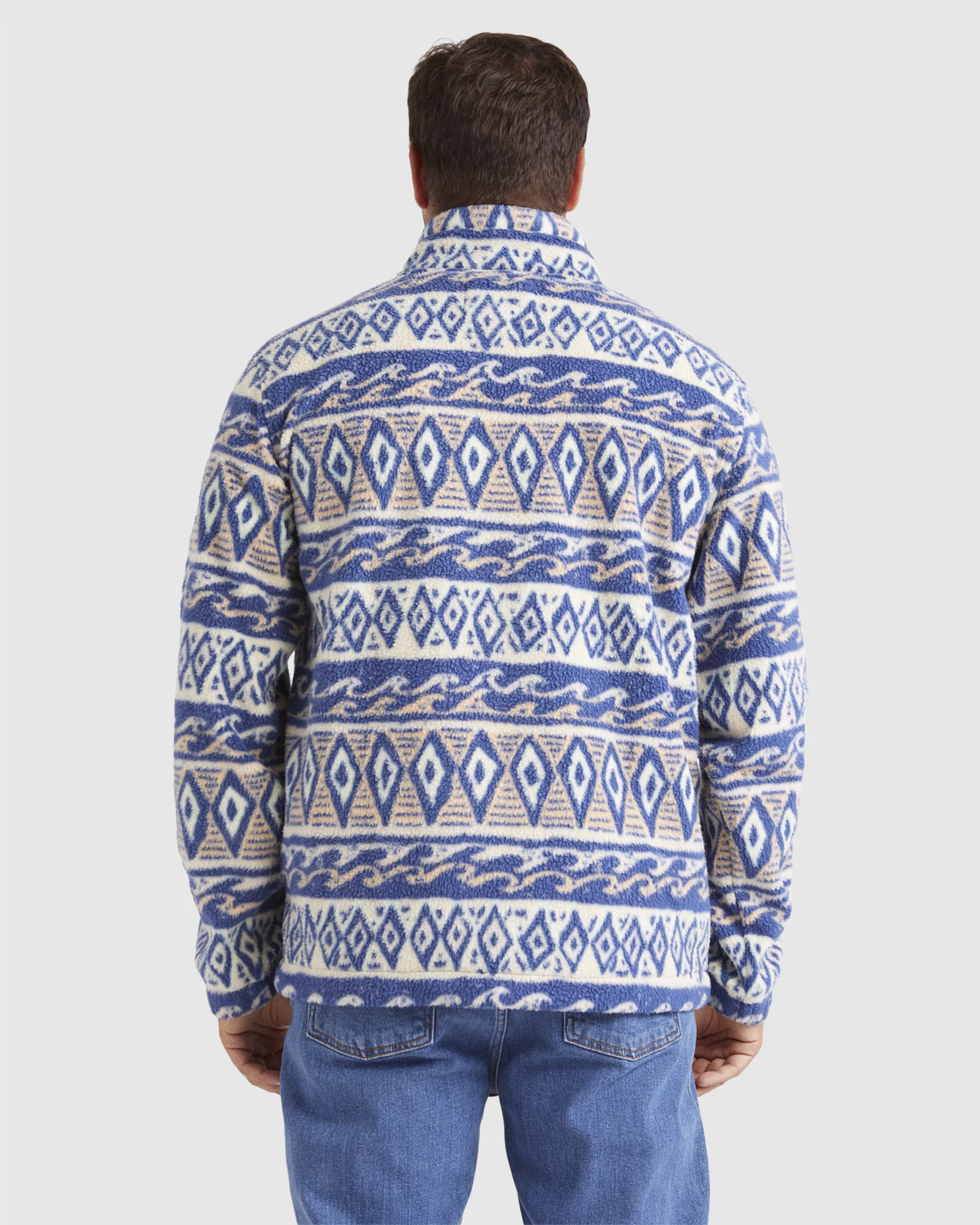 Billabong A/Div Waves Boundary Mock Neck Pullover 3 Billabong A/Div Waves Boundary Mock Neck Pullover - Image 3