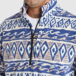 Billabong A/Div Waves Boundary Mock Neck Pullover 8 Billabong A/Div Waves Boundary Mock Neck Pullover -RVCA shop OAT MENS CLOTHING BILLABONG JUMPERS UBYFT00241 TEZ0 4