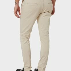 Academy Brand Skinny Stretch Mens Chino Pant -RVCA shop OATMEAL MENS CLOTHING ACADEMY BRAND PANTS BA104OAT 3