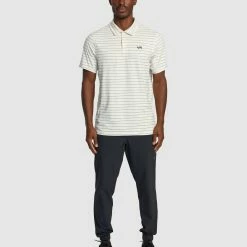 RVCA Va Sport Vent - Technical Polo Shirt For Men -RVCA shop OFF WHITE MENS CLOTHING RVCA SPORTSWEAR AVYKT00305 OFF 6