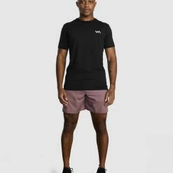 RVCA Yogger Iv Short 17 -RVCA shop OLD MAUVE MENS CLOTHING RVCA SPORTSWEAR V2091YGR PMR0 5