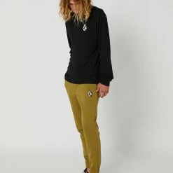 Volcom Vologo Fleece Pant 9 Volcom Vologo Fleece Pant -RVCA shop OLD MILL MENS CLOTHING VOLCOM PANTS A1212276OLM 5