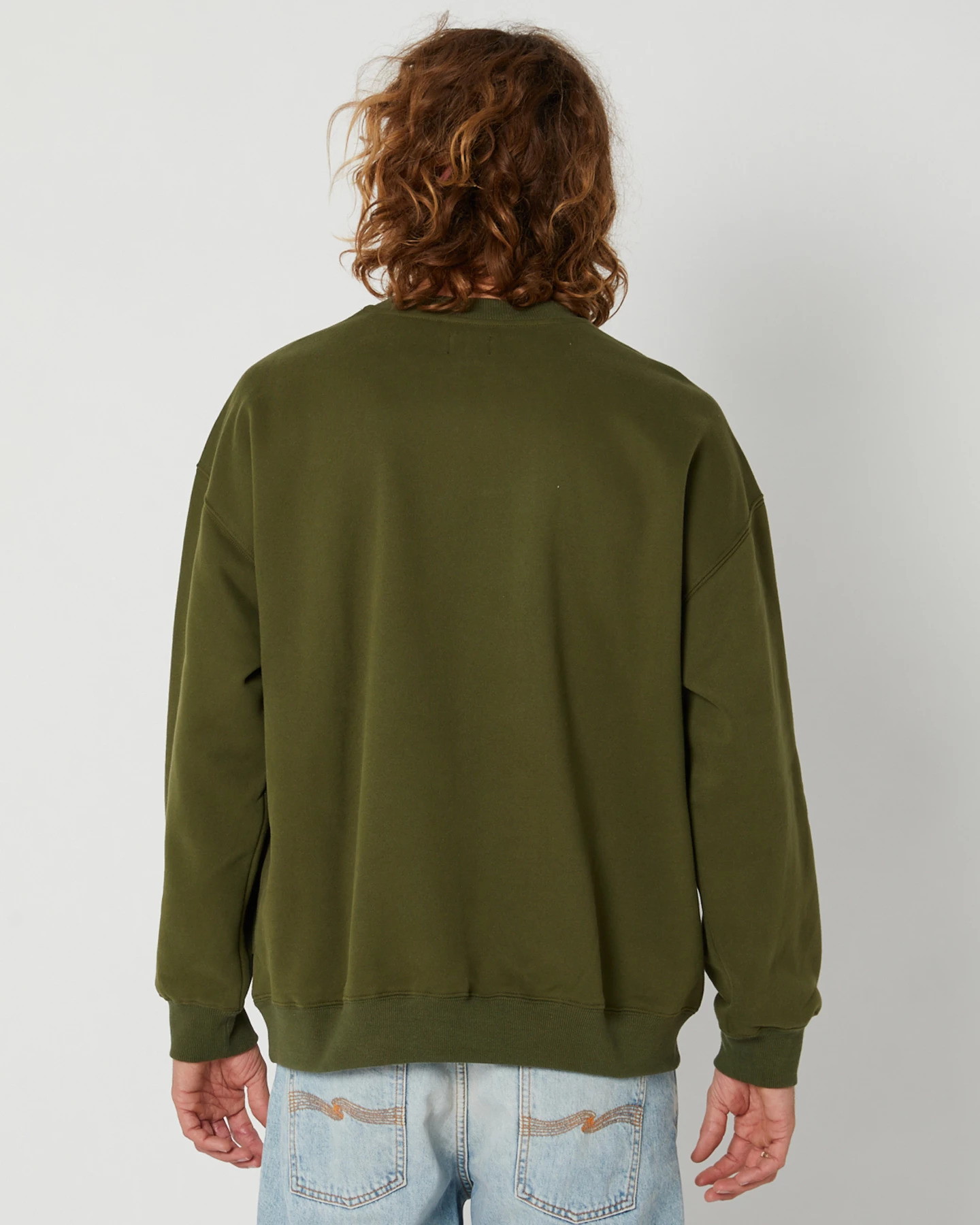 Swell Lineup Crew Olive 3 Swell Lineup Crew Olive - Image 3