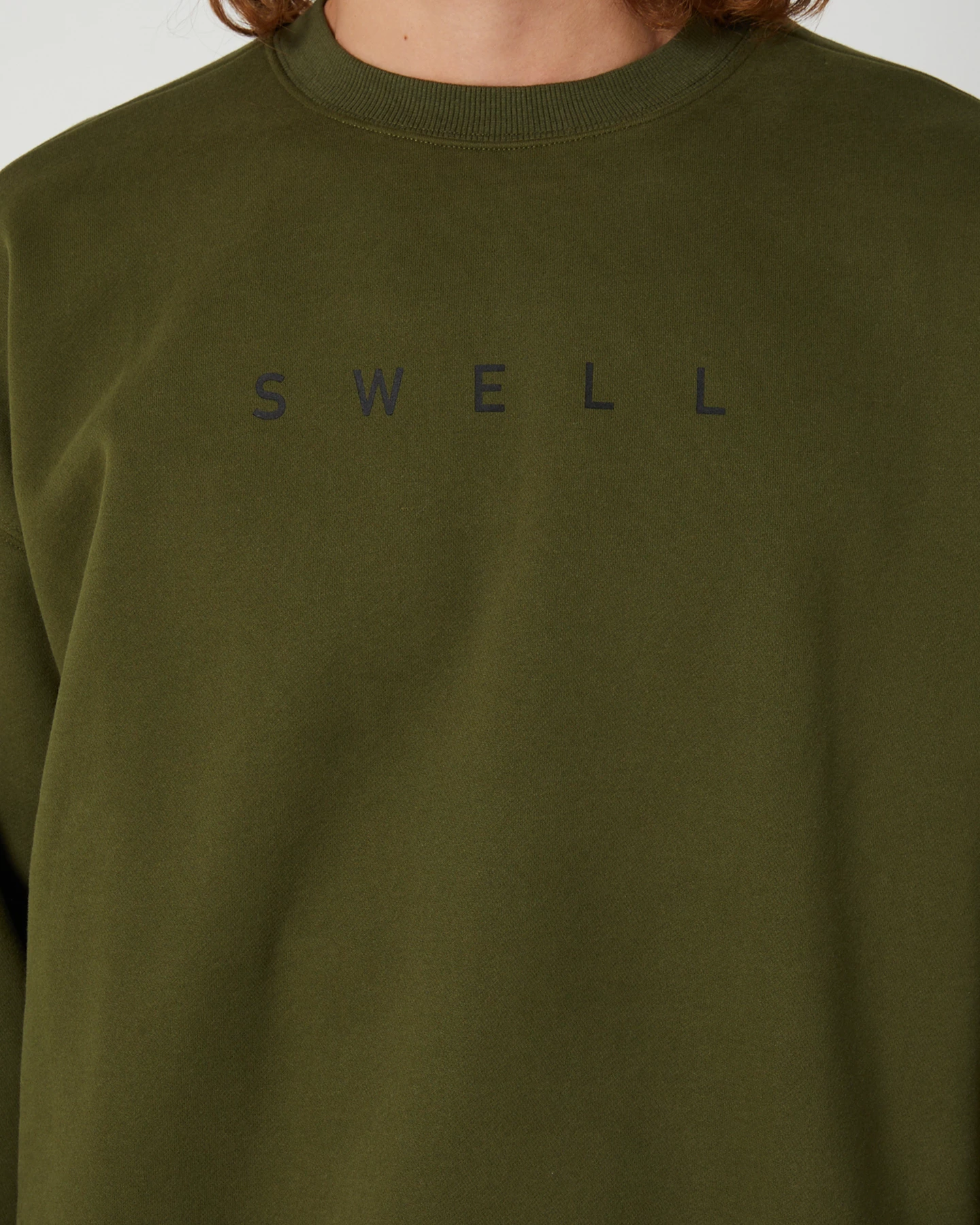 Swell Lineup Crew Olive 4 Swell Lineup Crew Olive - Image 4