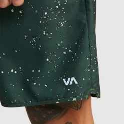 RVCA Yogger Iv Elastic Shorts 17Inch 8 RVCA Yogger Iv Elastic Shorts 17Inch -RVCA shop OLIVE SPLATTER MENS CLOTHING RVCA SPORTSWEAR V2091YGR WZB7 4