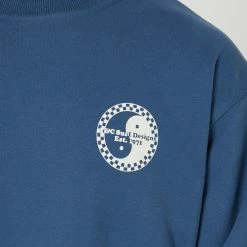 Town And Country Iconic Checker Crew -RVCA shop PACIFIC MENS CLOTHING TOWN AND COUNTRY JUMPERS TC231FLM04PFC 4