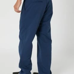 Worship Core Pants -RVCA shop PETROL BLUE MENS CLOTHING WORSHIP PANTS WORS22 401EPBL 3