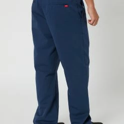 Worship Core Pants -RVCA shop PETROL BLUE MENS CLOTHING WORSHIP PANTS WORS22 401EPBL 4