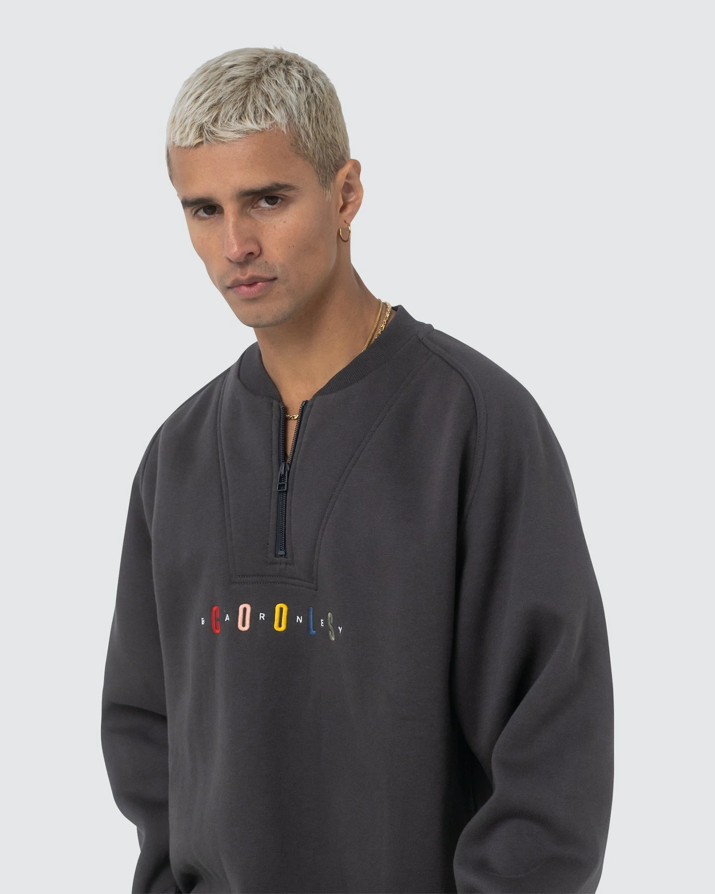 Barney Cools Athletique Sweatshirt Pigment Black 5 Barney Cools Athletique Sweatshirt Pigment Black - Image 5