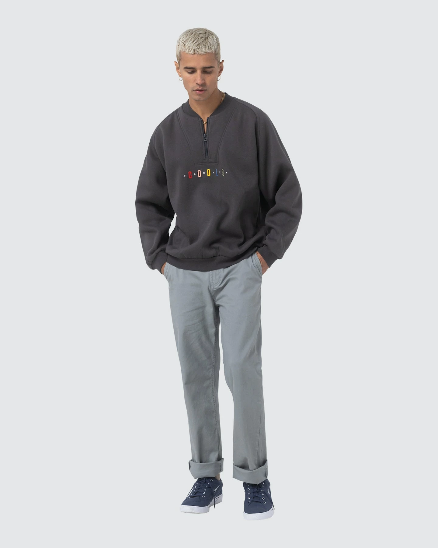 Barney Cools Athletique Sweatshirt Pigment Black 6 Barney Cools Athletique Sweatshirt Pigment Black - Image 6