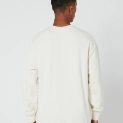 Misfit Uncle Ed 50-50 Crew 7 Misfit Uncle Ed 50-50 Crew -RVCA shop PIGMENT THRIFT WHITE MENS CLOTHING MISFIT JUMPERS MT036208PIGMEN 3