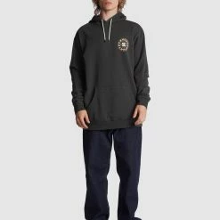 DC SHOES Mens Connect Hoodie -RVCA shop PIRATE BLACK MENS CLOTHING DC SHOES HOODIES UDYSF03051 KTE0 5