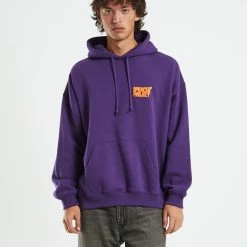 SPENCER PROJECT Puffy Hoodie 10 SPENCER PROJECT Puffy Hoodie -RVCA shop PURPLE MENS CLOTHING SPENCER PROJECT HOODIES 52522900026 5