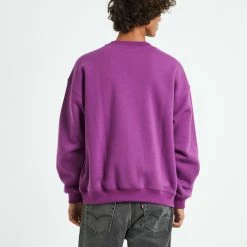 SPENCER PROJECT International Crew Neck 8 SPENCER PROJECT International Crew Neck -RVCA shop PURPLE MENS CLOTHING SPENCER PROJECT JUMPERS 52428600026 3