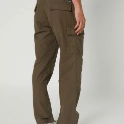 Volcom Volmander March Cargo Pant -RVCA shop RINSED BLACK MENS CLOTHING VOLCOM PANTS A1112302RIB 4