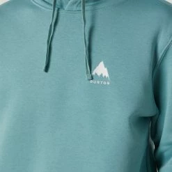 Burton Mountain Mens Pullover Hoodie -RVCA shop ROCK LICHEN MENS CLOTHING BURTON HOODIES 20389109301 4