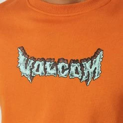 Volcom Nofing Crew 8 Volcom Nofing Crew -RVCA shop SAFFRON MENS CLOTHING VOLCOM JUMPERS A4612305SAF 4