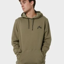 Rusty Competition Mens Hooded Fleece 6 Rusty Competition Mens Hooded Fleece -RVCA shop SAVANNA MENS CLOTHING RUSTY HOODIES SWEATS FTM0747SAV 2