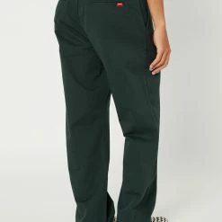 Worship Mens Core Pants -RVCA shop SCARAB GREEN MENS CLOTHING WORSHIP PANTS WORH22 401FSCGRN 4