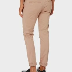 Academy Brand Skinny Stretch Mens Chino Pant -RVCA shop SESAME MENS CLOTHING ACADEMY BRAND PANTS BA104SES 3