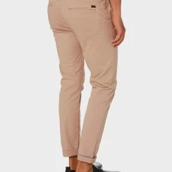 Academy Brand Skinny Stretch Mens Chino Pant -RVCA shop SESAME MENS CLOTHING ACADEMY BRAND PANTS BA104SES 4