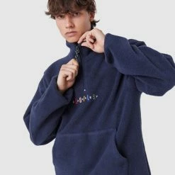 Barney Cools 90S Polar Jumper 10 Barney Cools 90S Polar Jumper -RVCA shop SLATE MENS CLOTHING BARNEY COOLS JUMPERS 500 Q223 XS 5