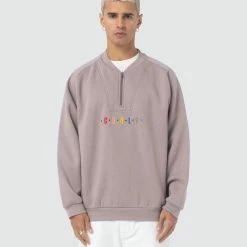 Barney Cools Athletique Sweatshirt Smoke