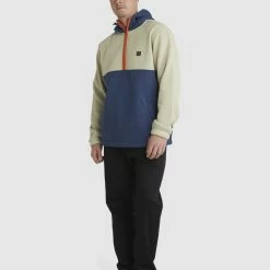 Billabong Boundary Pullover -RVCA shop SPACE BLUE MENS CLOTHING BILLABONG HOODIES UBYFT00225 BRQ0 5