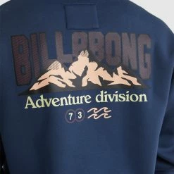 Billabong Climate Pop Hoodie 6 Billabong Climate Pop Hoodie -RVCA shop SPACE BLUE MENS CLOTHING BILLABONG HOODIES UBYFT00229 BRQ0 4