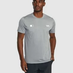 Rvca Runner Technical Ss Tee