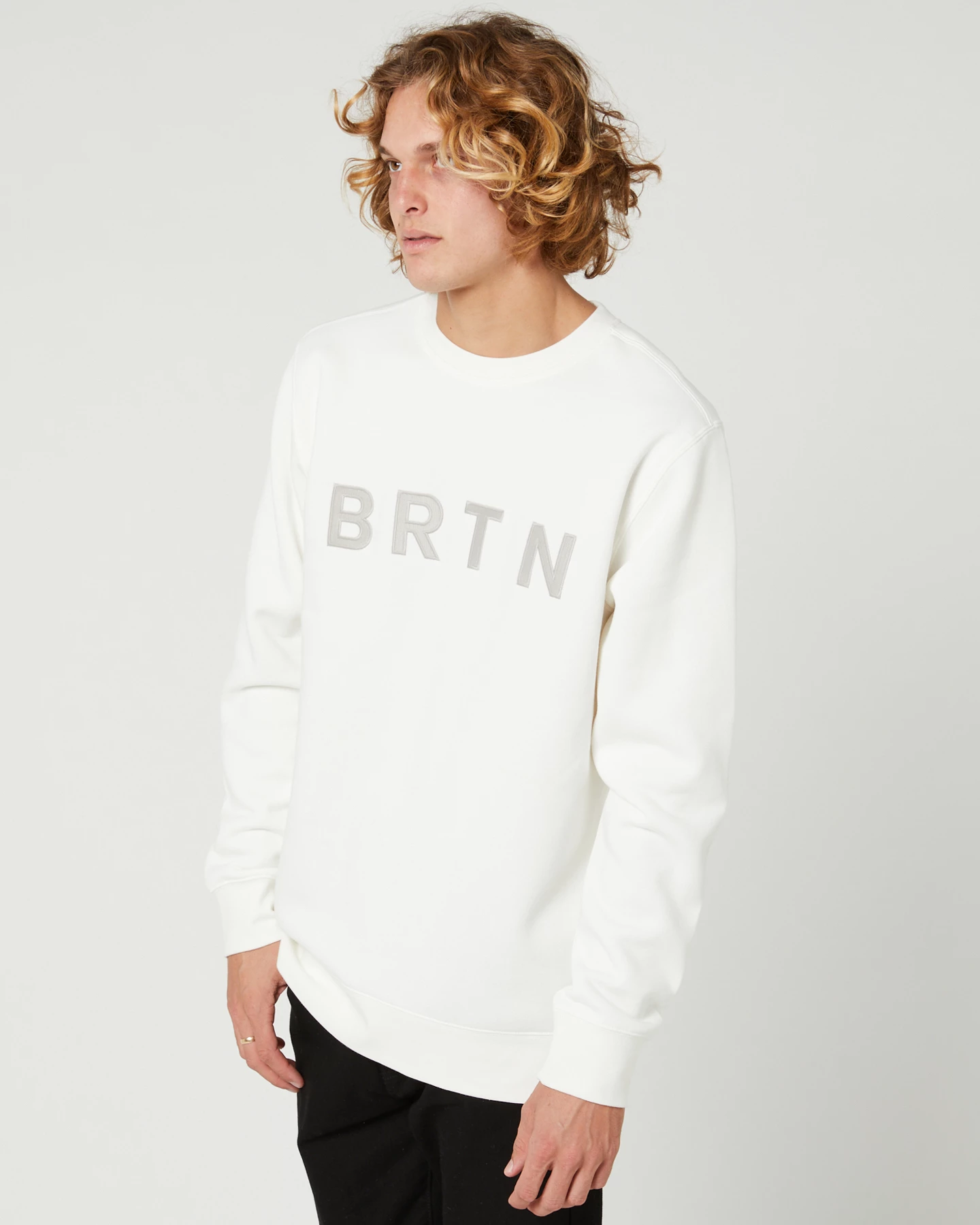 Burton Brtn Mens Crewneck Sweatshirt 2 Burton Brtn Mens Crewneck Sweatshirt - Image 2