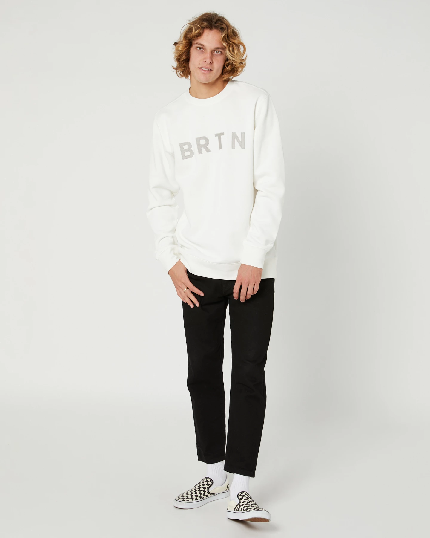Burton Brtn Mens Crewneck Sweatshirt 5 Burton Brtn Mens Crewneck Sweatshirt - Image 5