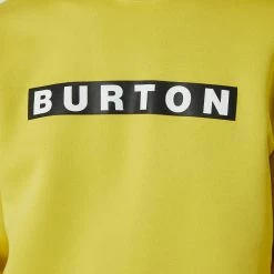 Burton Vault Mens Crewneck Sweatshirt -RVCA shop SULFUR MENS CLOTHING BURTON JUMPERS 20371109701 4