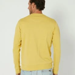 Patagonia Regenerative Organic Certified Cotton Crewneck Sweatshirt -RVCA shop SURFBOARD YELLOW MENS CLOTHING PATAGONIA JUMPERS 26346 SUYE XS 3