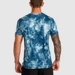Vent Rvca Badge Ss -RVCA shop TEAL TIE DYE MENS CLOTHING RVCA SPORTSWEAR AVYKT00302 BRR6 3
