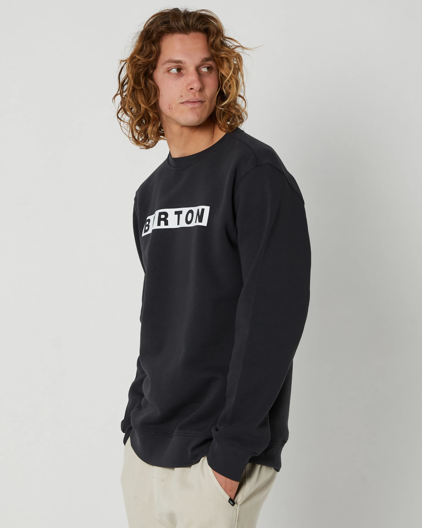 Burton Vault Mens Crewneck Sweatshirt 2 Burton Vault Mens Crewneck Sweatshirt - Image 2