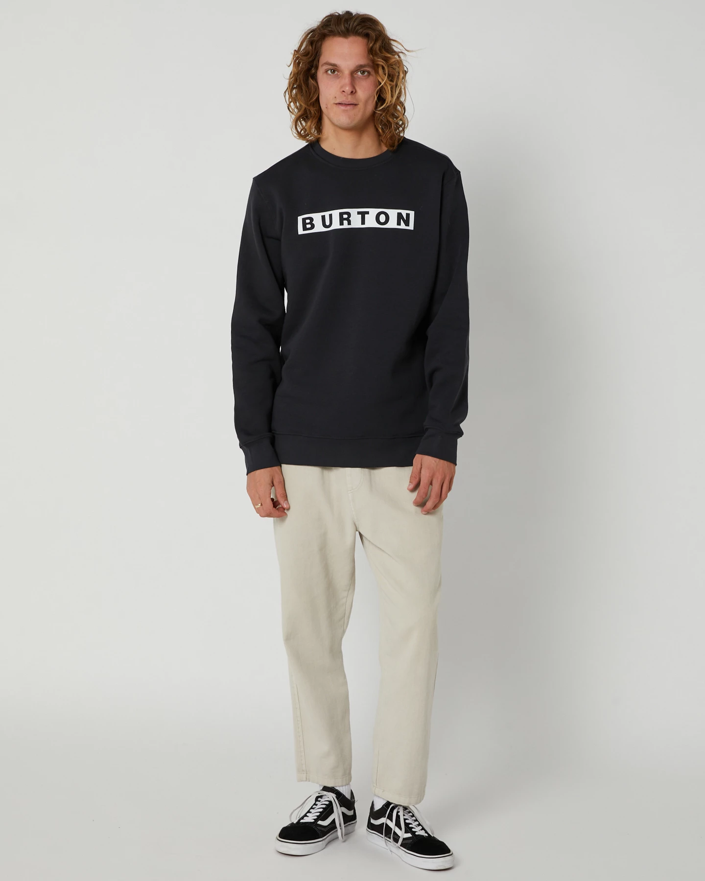 Burton Vault Mens Crewneck Sweatshirt 5 Burton Vault Mens Crewneck Sweatshirt - Image 5