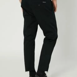 Rollas Ezy Mens Pant 8 Rollas Ezy Mens Pant -RVCA shop V8 BLACK DRILL MENS CLOTHING ROLLAS PANTS 166113404 4