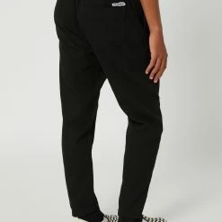 The Critical Slide Society All Day Twill Mens Beach Pant 8 The Critical Slide Society All Day Twill Mens Beach Pant -RVCA shop VINTAGE BLACK MENS CLOTHING THE CRITICAL SLIDE SOCIETY PANTS PT2225 VBK 4