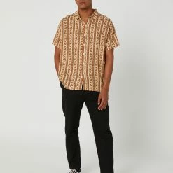 The Critical Slide Society All Day Twill Mens Beach Pant 9 The Critical Slide Society All Day Twill Mens Beach Pant -RVCA shop VINTAGE BLACK MENS CLOTHING THE CRITICAL SLIDE SOCIETY PANTS PT2225 VBK 5