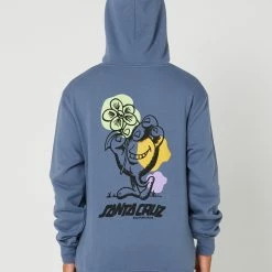 Santa Cruz Stroll Hand Watercolour Hoodie