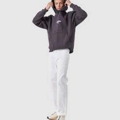 Barney Cools Since Hood -RVCA shop WASHED BLACK MENS CLOTHING BARNEY COOLS HOODIES 409 Q323 XS 5