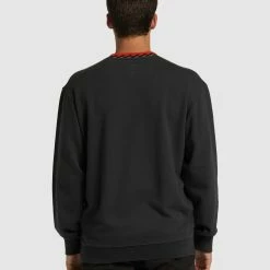 Billabong Re-Issue Crew 7 Billabong Re-Issue Crew -RVCA shop WASHED BLACK MENS CLOTHING BILLABONG JUMPERS ABYFT00370 WAA 3